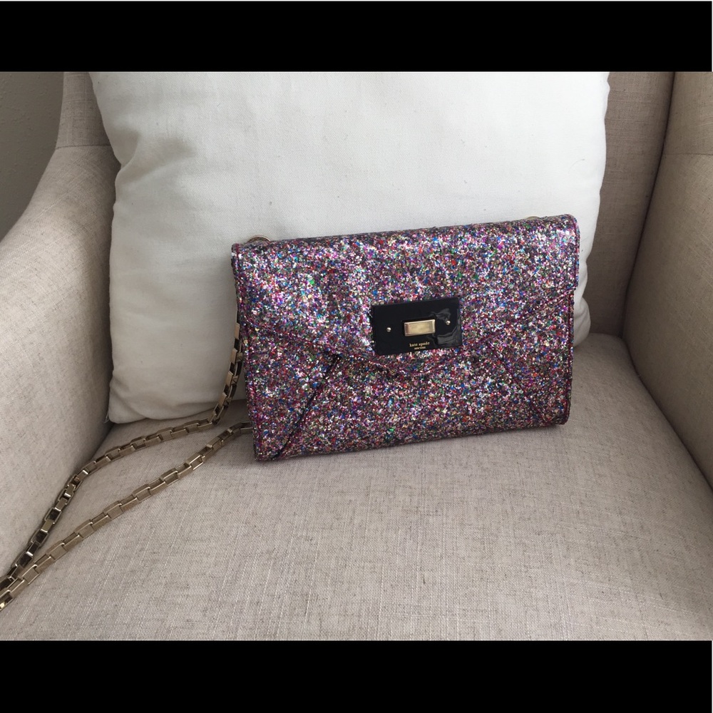 Kate Spade Moonlight Soirée Glitter purse